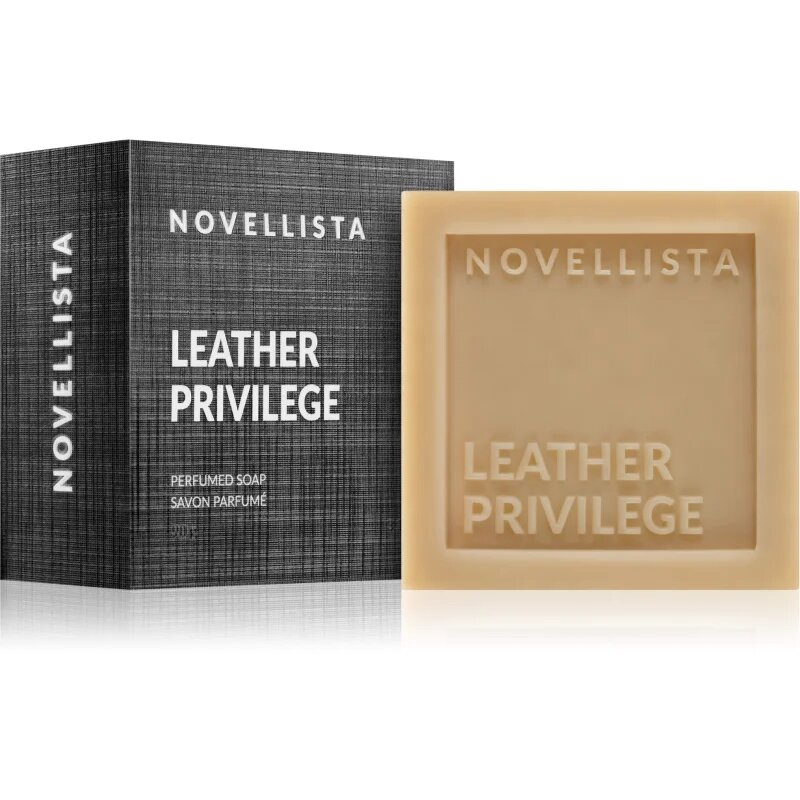 NOVELLISTA Leather Privilege Perfumed Soap sapun parfumat unisex 90 g