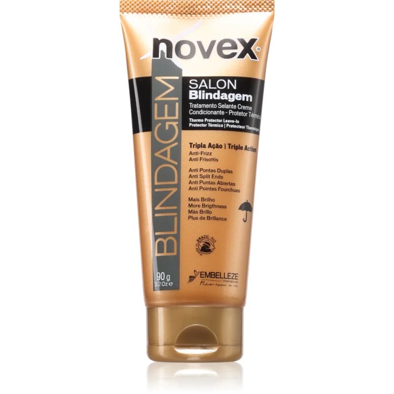 Novex Blindagem cremă hrănitoare și termo-protectoare 90 g