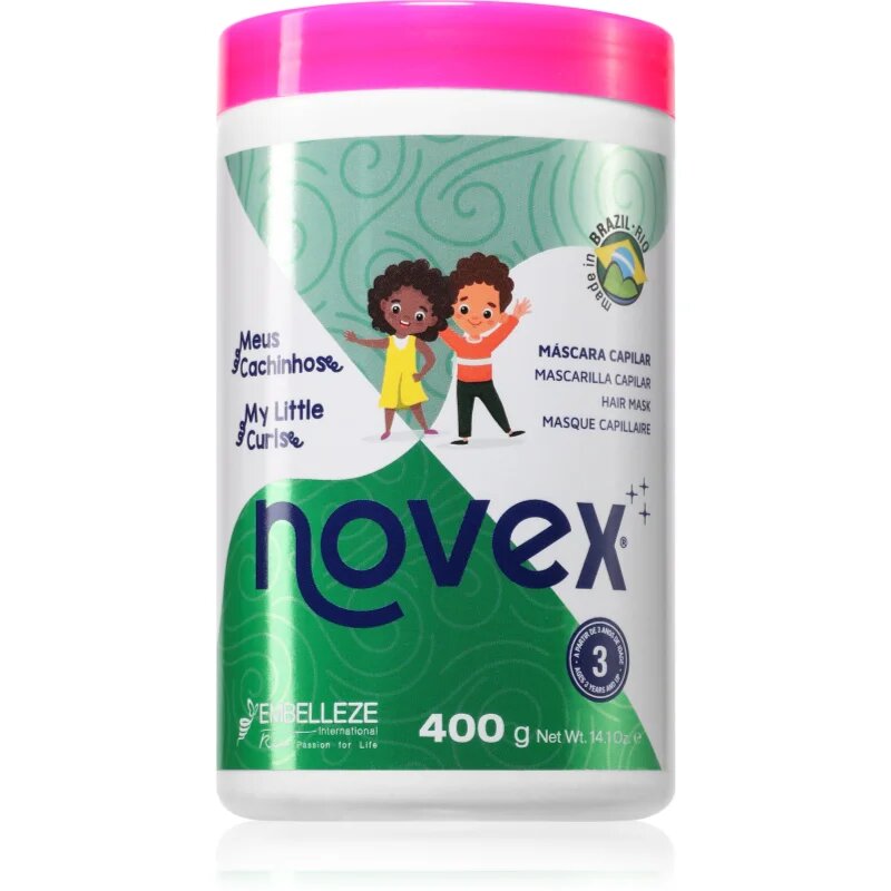 Novex My Little Curls masca pentru păr creț pentru copii 400 g