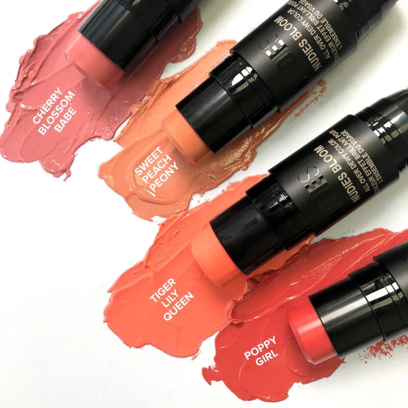 Nudestix Nudies Bloom machiaj multifuncțional pentru ochi buze și față culoare Cherry Blossom Babe 7 g