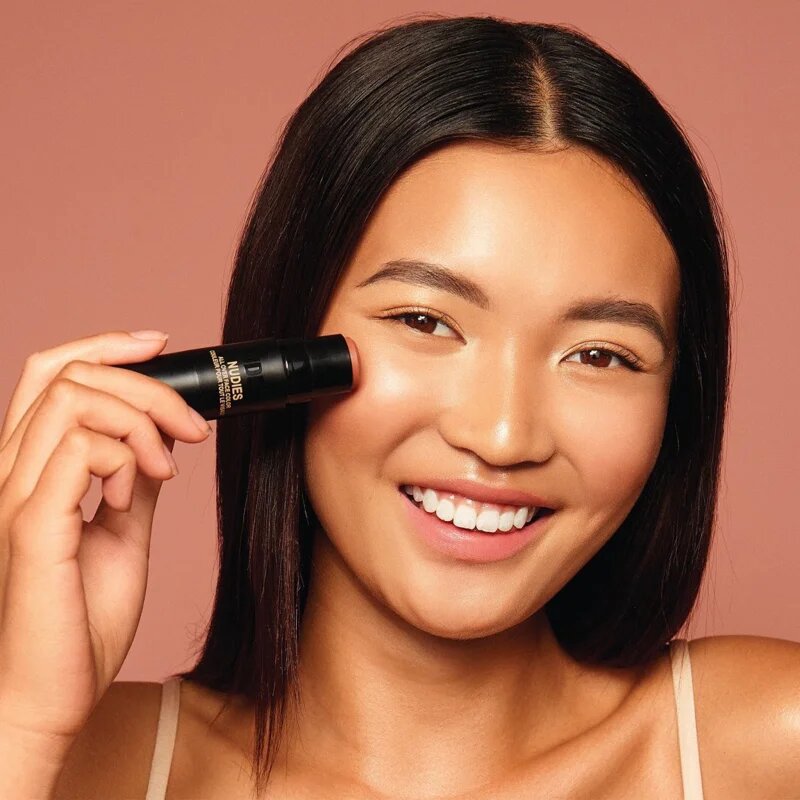 Nudestix Nudies Matte machiaj multifuncțional pentru ochi buze și față culoare Sunset Strip 7 g