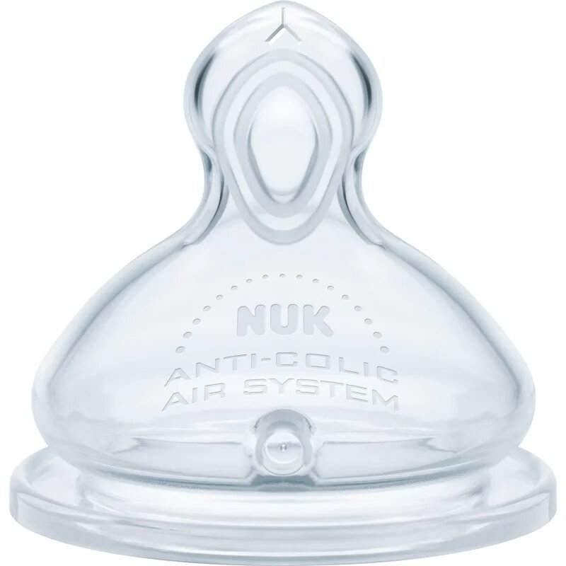 NUK First Choice Flow Control tetină pentru biberon 6m+ 2 buc