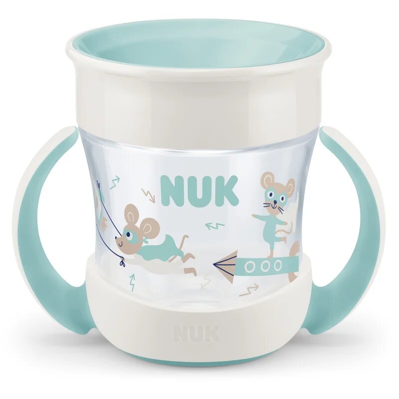 Magic Cup Mini ceasca cu mânere 6m+ Green 1 buc