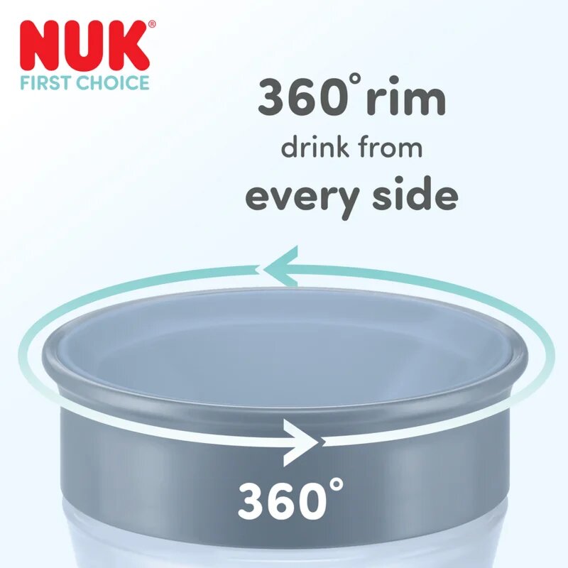 NUK Magic Cup Stitch ceasca 8m+ 230 ml