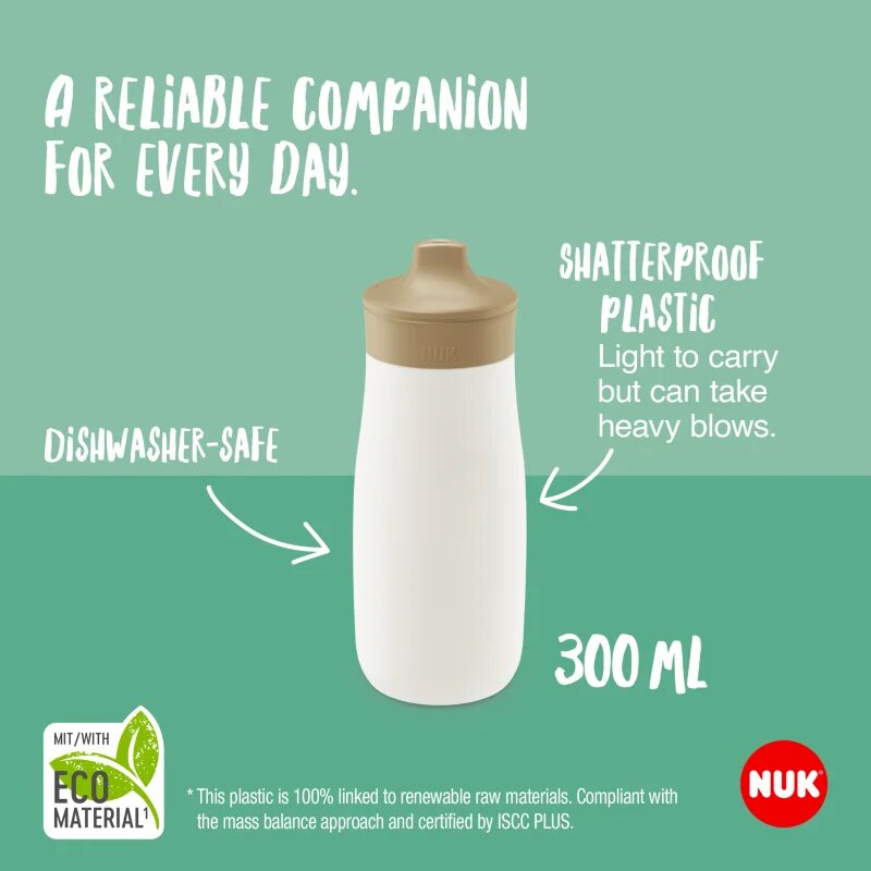 NUK Mini-Me Sip biberon pentru copii Pink 9m+ 1 buc