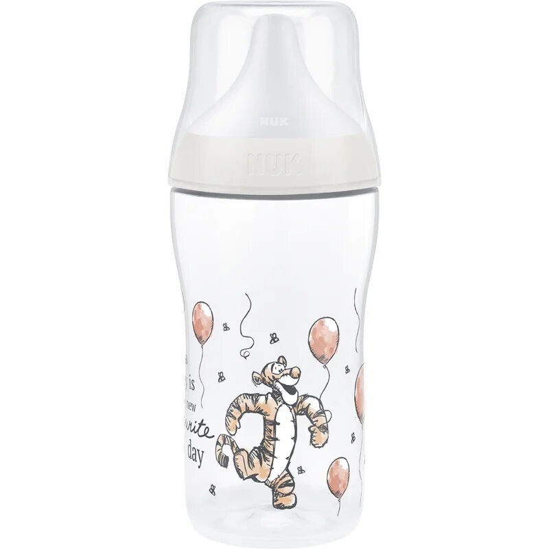 NUK Perfect Match Disney biberon cu controlul temperaturii Tiger 3m+ 1 buc