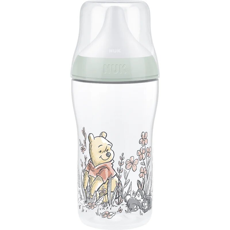 NUK Perfect Match Disney biberon cu controlul temperaturii Winnie the Pooh 3m+ 1 buc