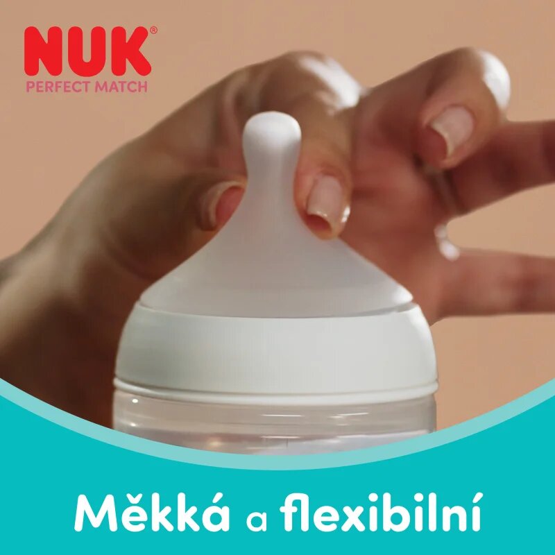NUK Perfect Match Sheep biberon 3m+ 1 buc