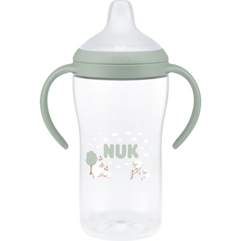 NUK Perfect Match Sheep biberon pentru învățare cu controlul temperaturii 6m+ 1 buc