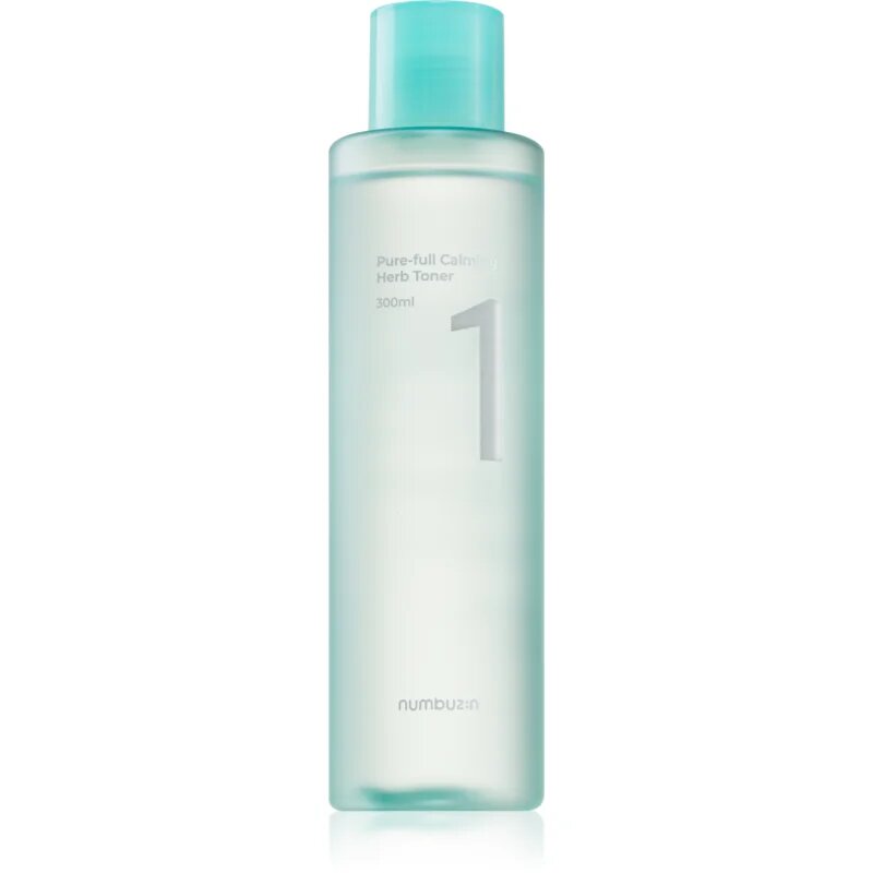 Numbuzin No. 1 Pure-Full Calming Herb Toner tonic facial cu efect calmant pentru pielea problematica 300 ml