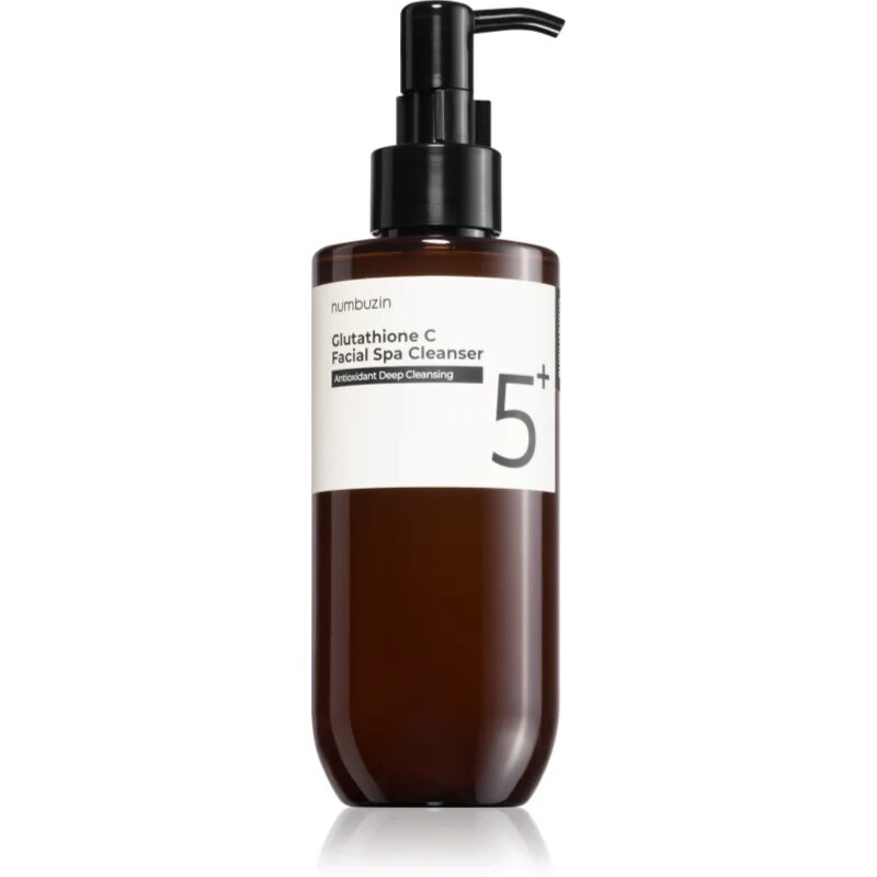 Numbuzin No. 5 Glutathione C Facial Spa Cleanser ulei pentru indepartarea machiajului Ulei de curățare pentru o piele mai luminoasa 200 ml