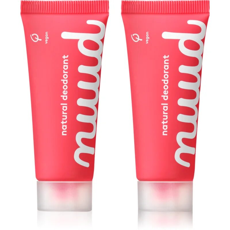 NUUD Smarter Pack Red deodorant crema natural 2x20 ml