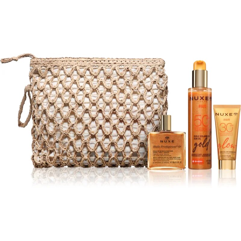 Nuxe Golden Summer Routine set plaja