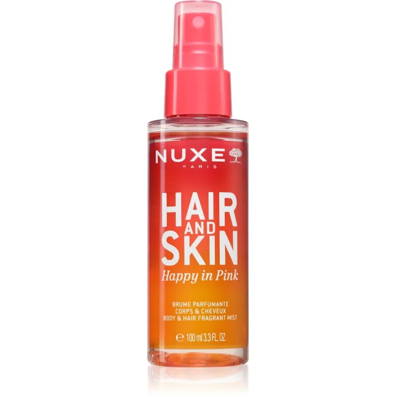 Nuxe Hair & Skin Happy In Pink brumă parfumată pentru corp si par pentru femei 100 ml