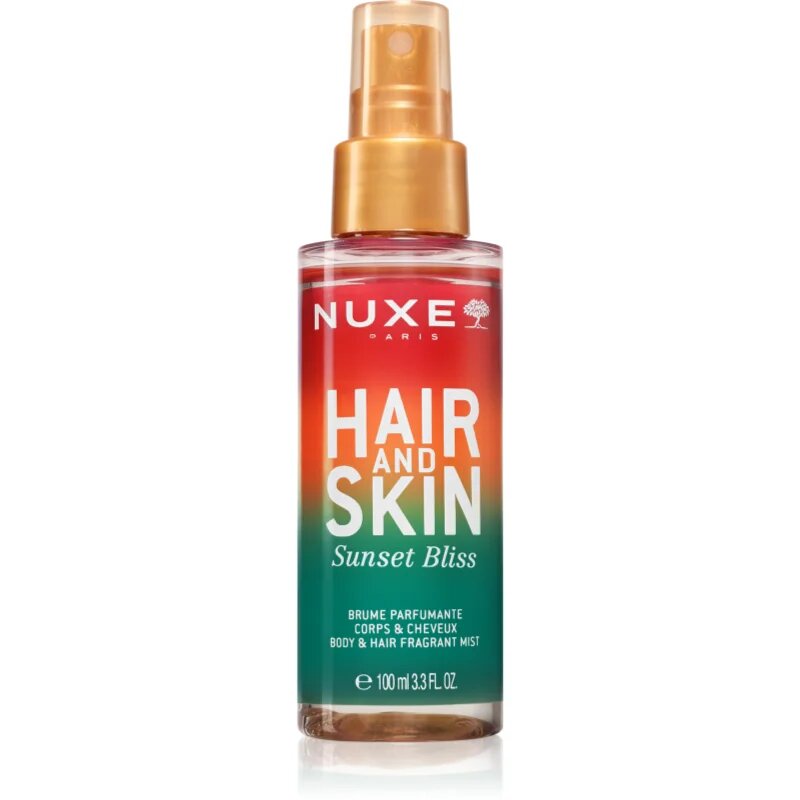 Nuxe Hair & Skin Sunset Bliss brumă parfumată pentru corp si par pentru femei 100 ml