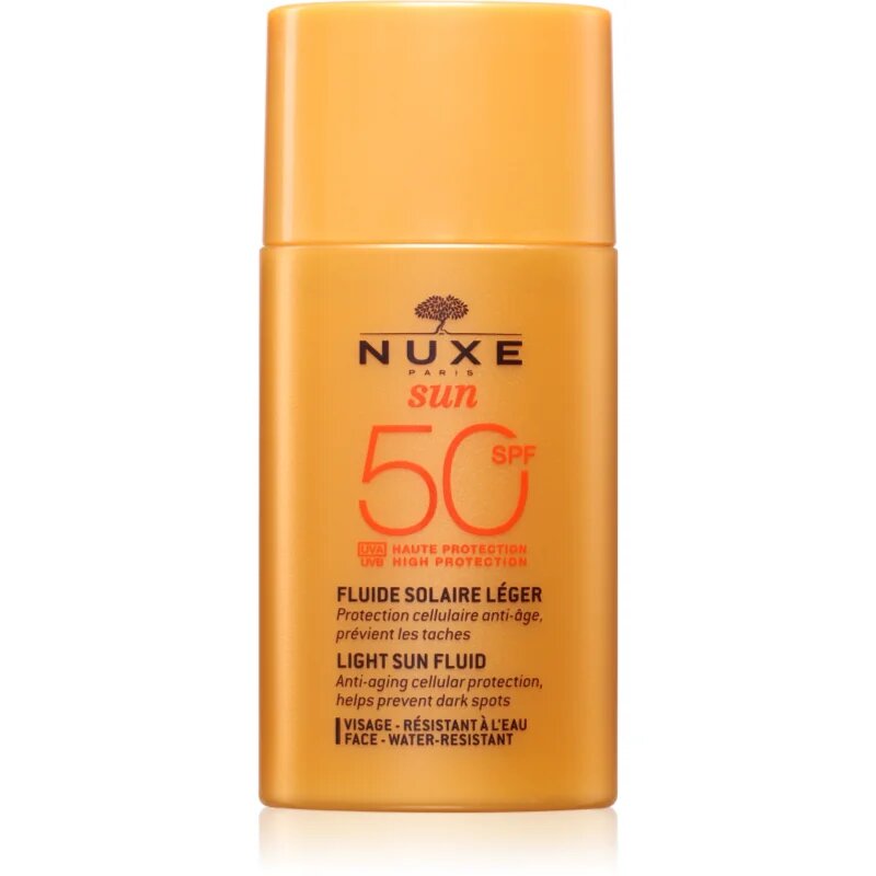 Nuxe Sun Light Sun Fluid fluid protecție SPF 50 50 ml
