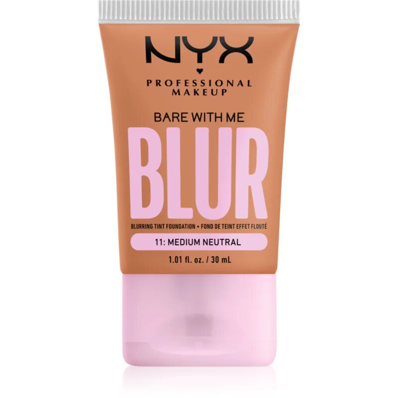 NYX Professional Makeup Bare With Me Blur Tint make up hidratant culoare 11 Medium Neutral 30 ml