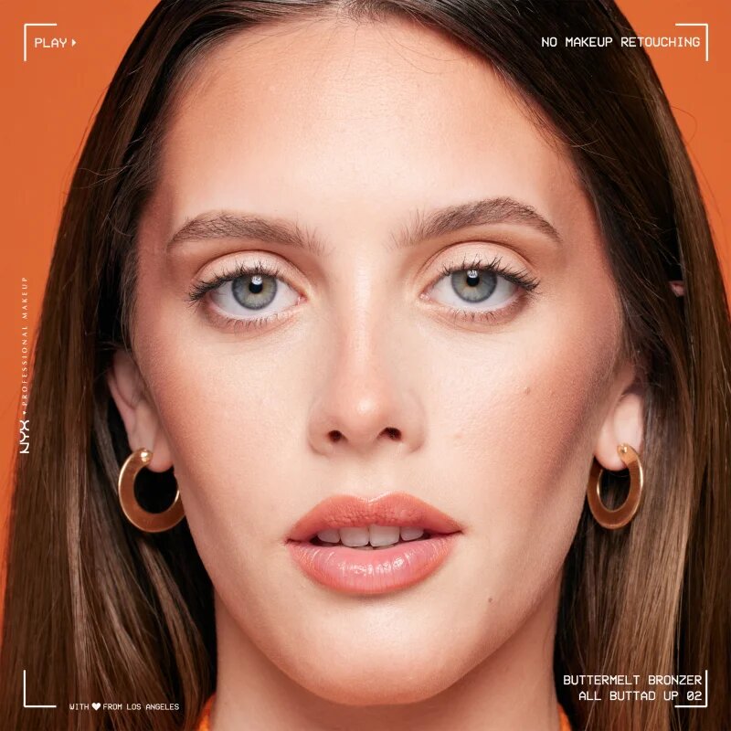 NYX Professional Makeup Buttermelt Bronzer autobronzant culoare 02 All Buttad Up 5 g