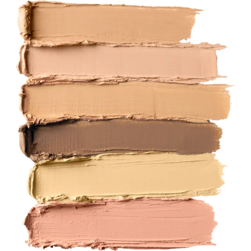 NYX Professional Makeup Conceal. Correct. Contour paletă de contur și corectare culoare 01 Light 6 x 1.5 g