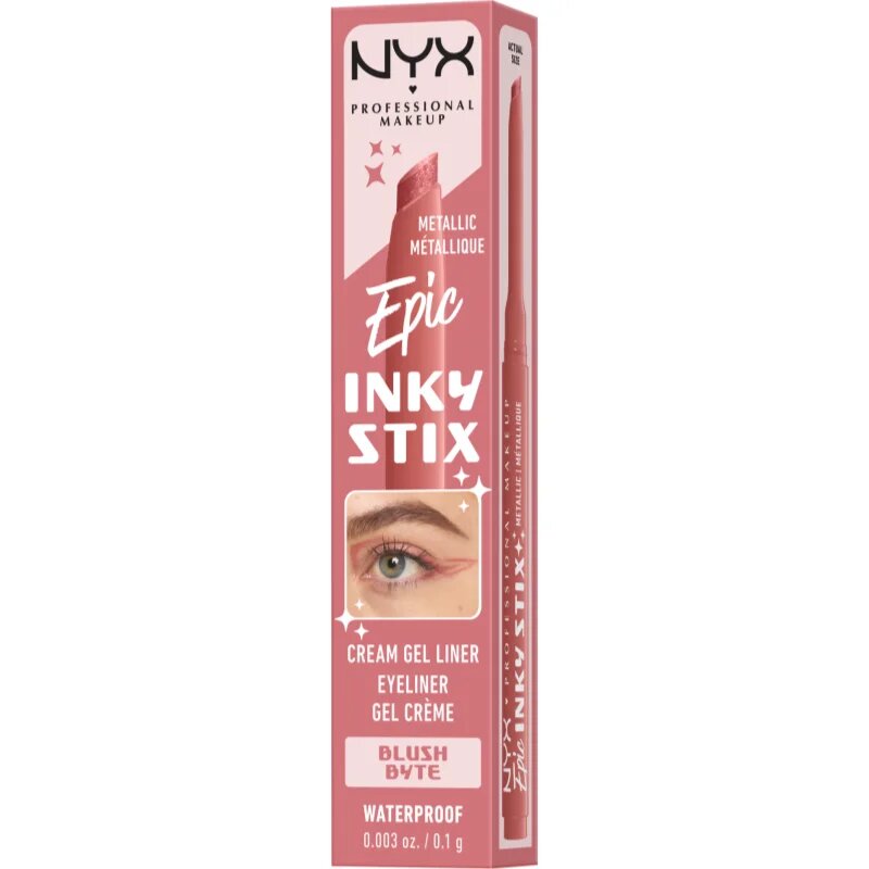 NYX Professional Makeup Epic Inky Stix eyeliner-gel culoare 12 Blush Byte 1 g