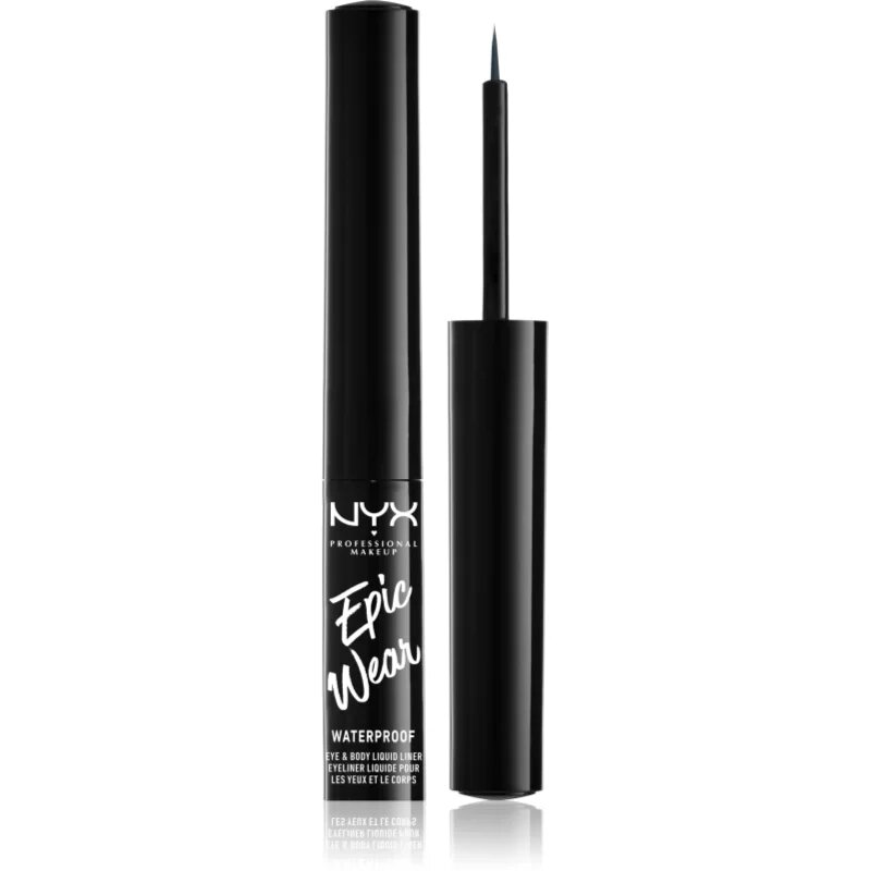 NYX Professional Makeup Epic Wear Liquid Liner tuș lichid pentru ochi cu efect mat culoare 03 Stone Fox 3.5 ml