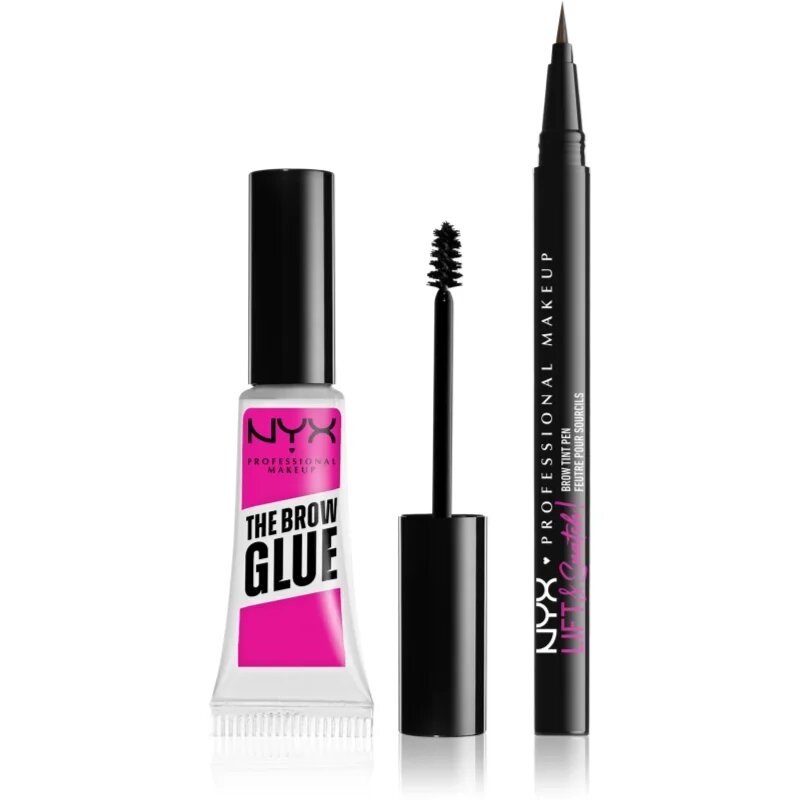 NYX Professional Makeup Eyebrow set kit pentru sprâncene 2 buc