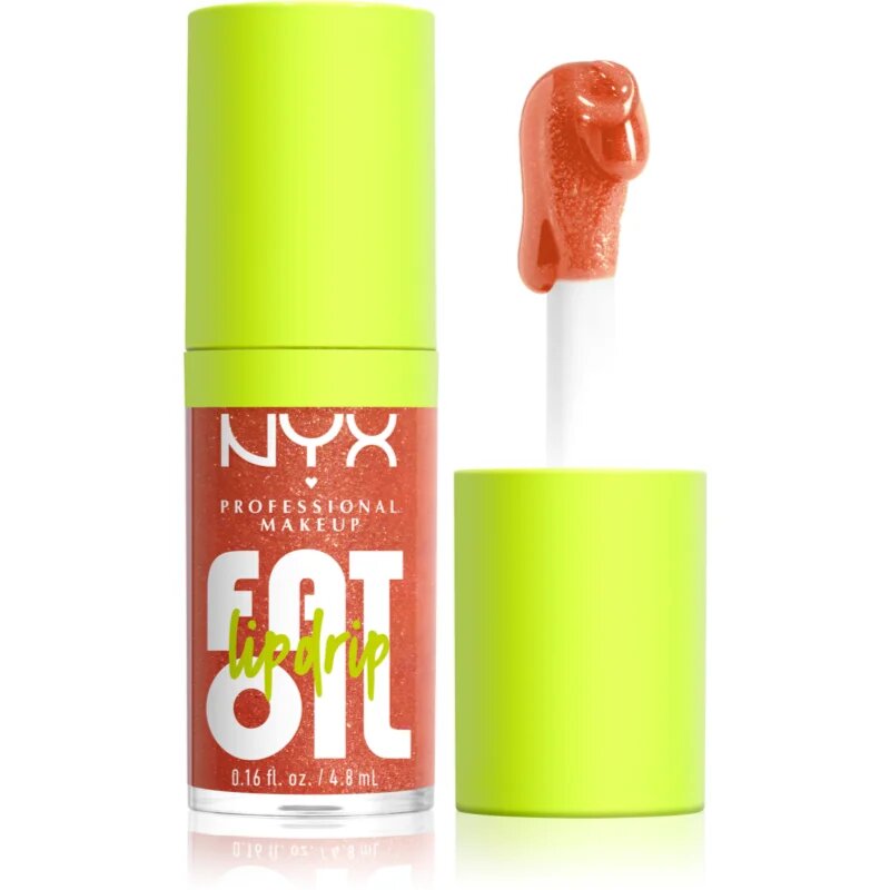 NYX Professional Makeup Fat Oil Lip Drip ulei pentru buze culoare 06 Follow Back 48 ml