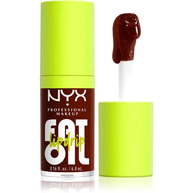 NYX Professional Makeup Fat Oil Lip Drip ulei pentru buze culoare 08 Status Update 48 ml