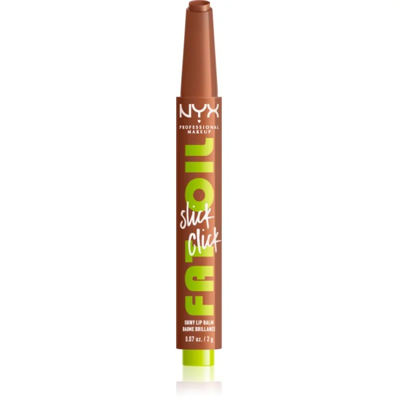 NYX Professional Makeup Fat Oil Slick Click balsam de buze colorat culoare 17 Feedworthy 2 g