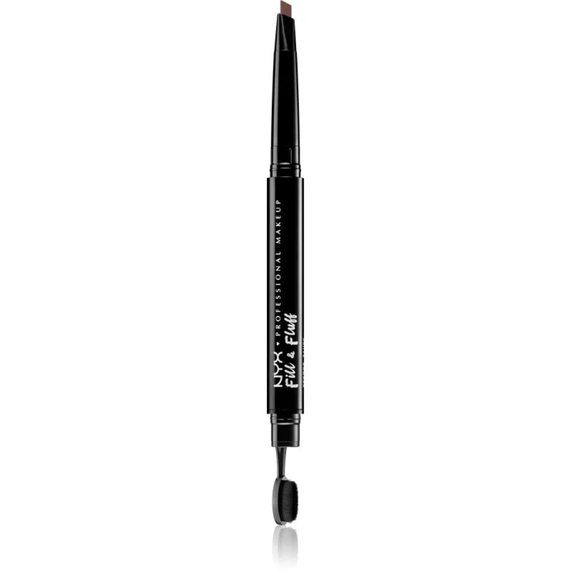 NYX Professional Makeup Fill & Fluff pomadă pentru sprâncene in creion culoare 03 - Auburn 02 g