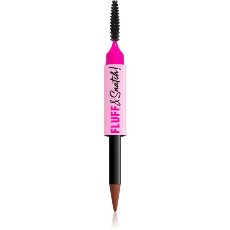 NYX Professional Makeup Fluff & Snatch creion pentru sprancene cu efect de pulbere culoare Auburn 1 g