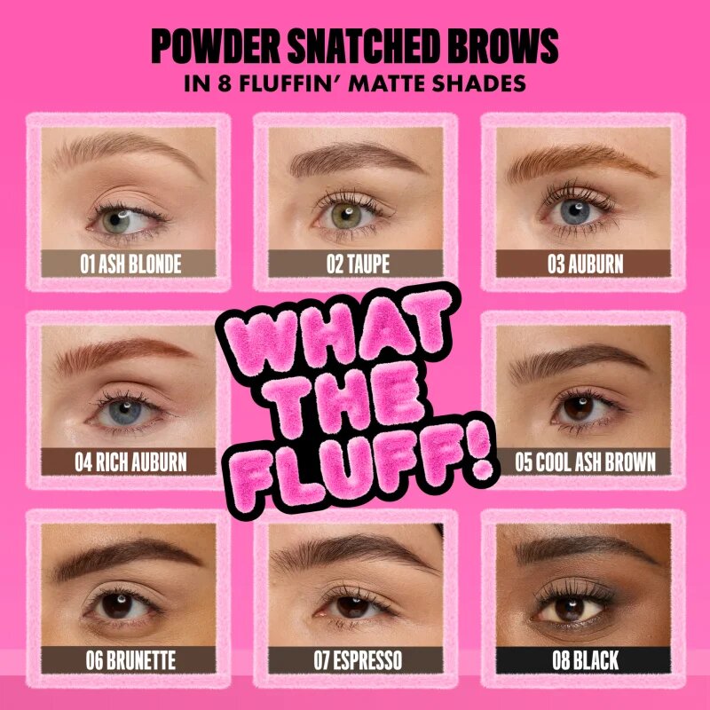 NYX Professional Makeup Fluff & Snatch creion pentru sprancene cu efect de pulbere culoare Taupe 1 g