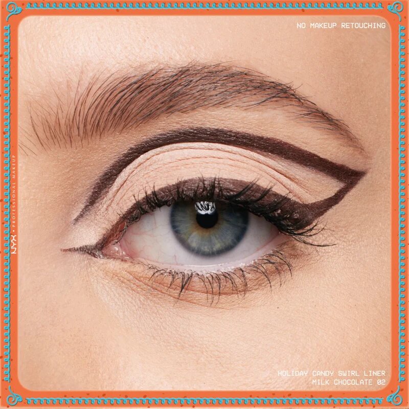 NYX Professional Makeup Gingerbaddie Land Candy Swirl eyeliner khol culoare 02 Milk Chocolate 1 buc