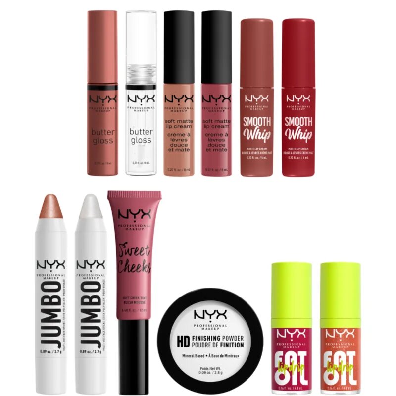 NYX Professional Makeup Home Alone 12 Day set cadou pentru look perfect