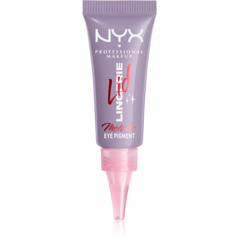 NYX Professional Makeup Lid Lingerie fard de pleoape cremos culoare 10 Lacy Lilac 6 ml