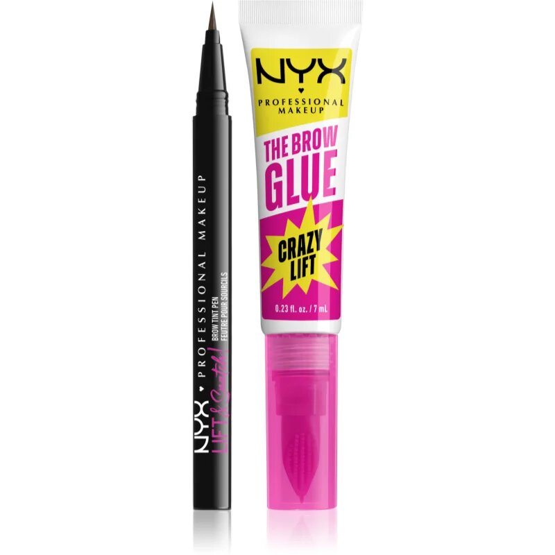 NYX Professional Makeup Lift & Snatch set pentru sprâncene