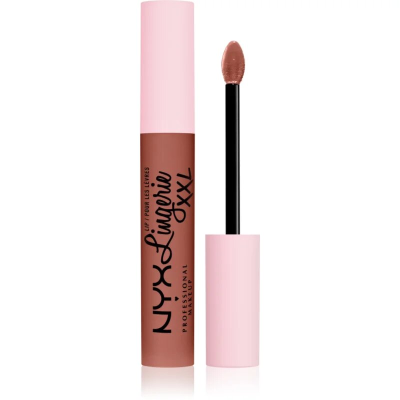 NYX Professional Makeup Lip Lingerie XXL ruj de buze lichid cu finisaj matifiant culoare 25 - Candela Babe 4 ml