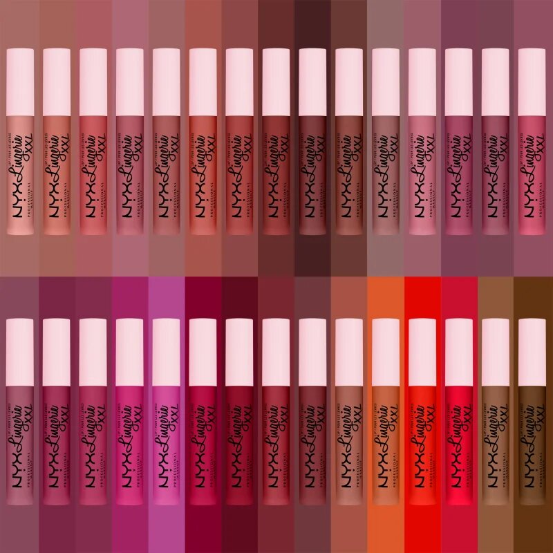 NYX Professional Makeup Lip Lingerie XXL ruj de buze lichid cu finisaj matifiant culoare 25 - Candela Babe 4 ml