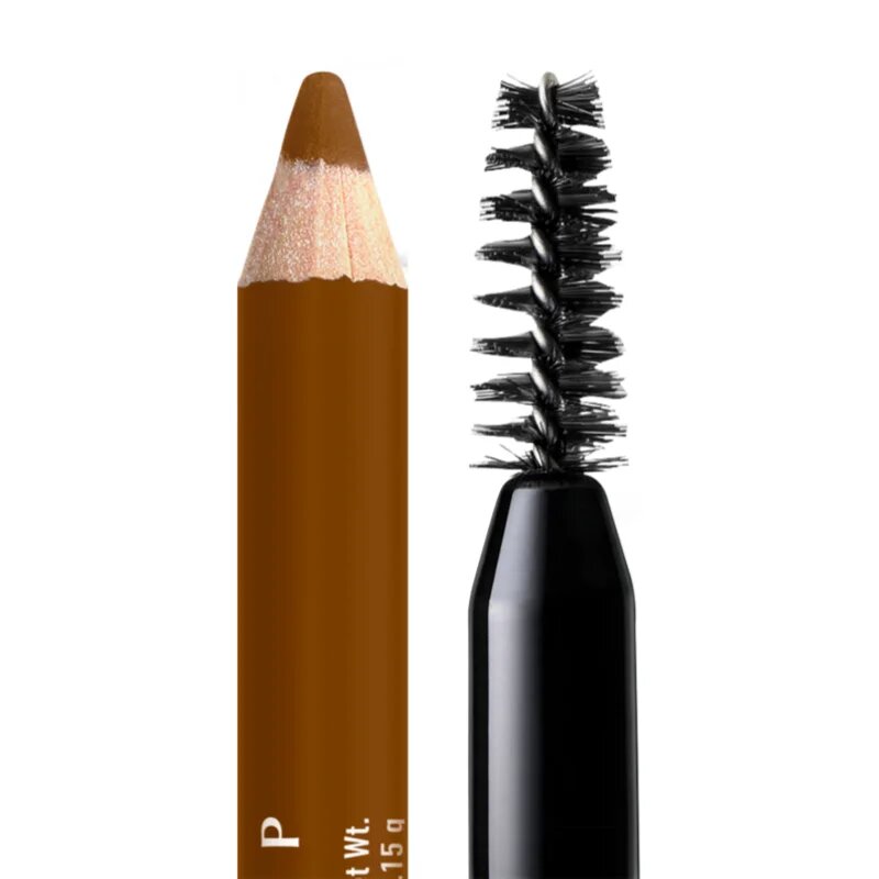 NYX Professional Makeup Powder Louder creion pentru sprancene cu pensula culoare Louder Auburn 1 buc