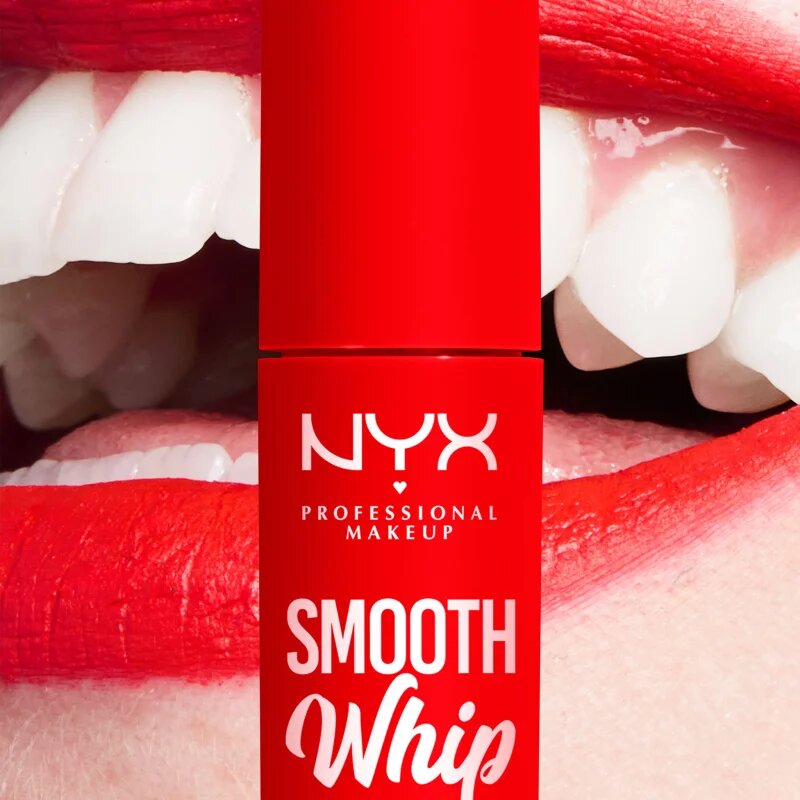 NYX Professional Makeup Smooth Whip Matte Lip Cream ruj de buze catifelant cu efect de netezire culoare 12 Icing On Top 4 ml