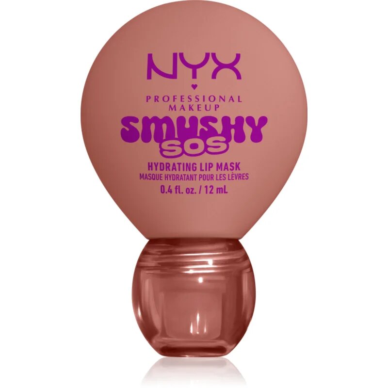 NYX Professional Makeup Smushy SOS mască hidratantă pentru buze culoare 02 Shea So Smooth 12 ml