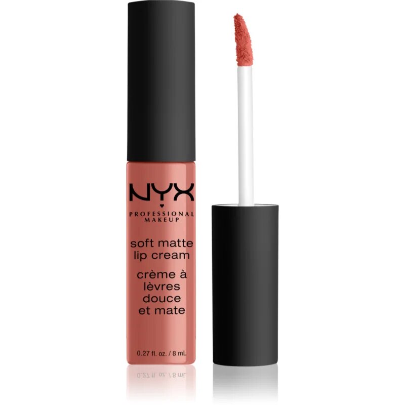 NYX Professional Makeup Soft Matte Lip Cream ruj lichid mat cu textură lejeră culoare 14 Zurich 8 ml