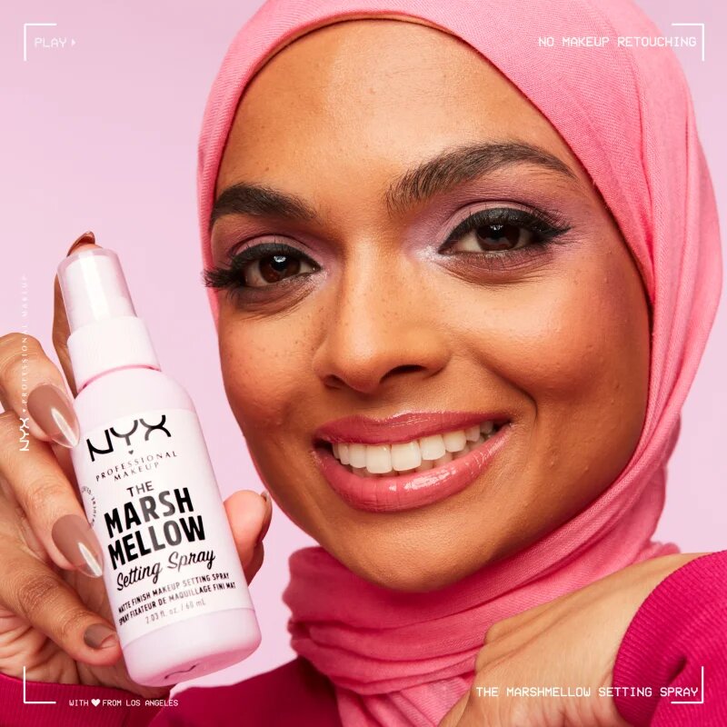 NYX Professional Makeup The Marshmellow Setting Spray fixator make-up 60 ml