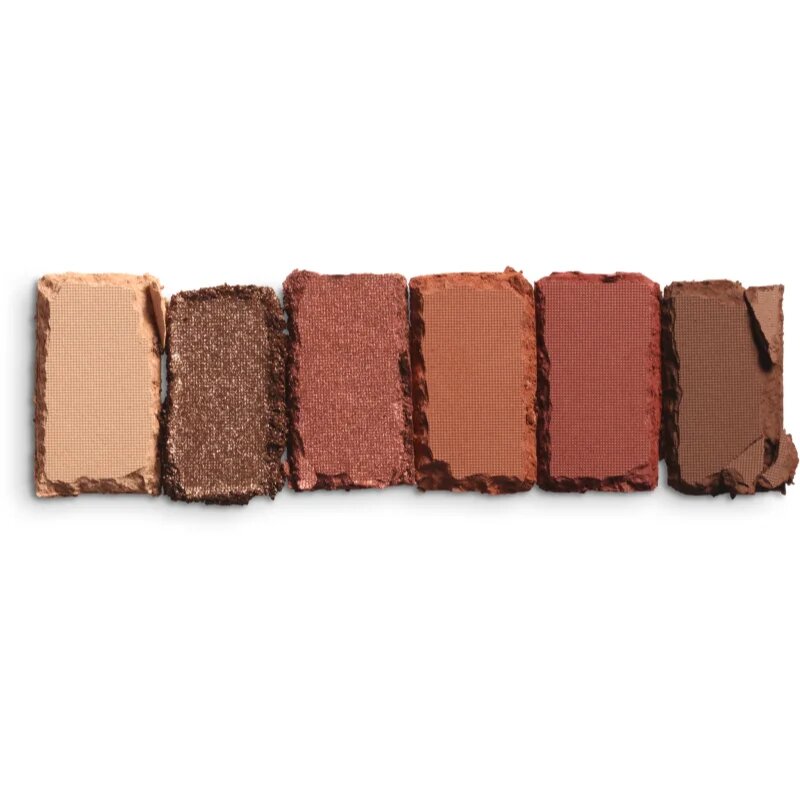 NYX Professional Makeup Ultimate Edit Petite Shadow paletă cu farduri de ochi culoare 01 Warm Neutrals 6x1.2 g