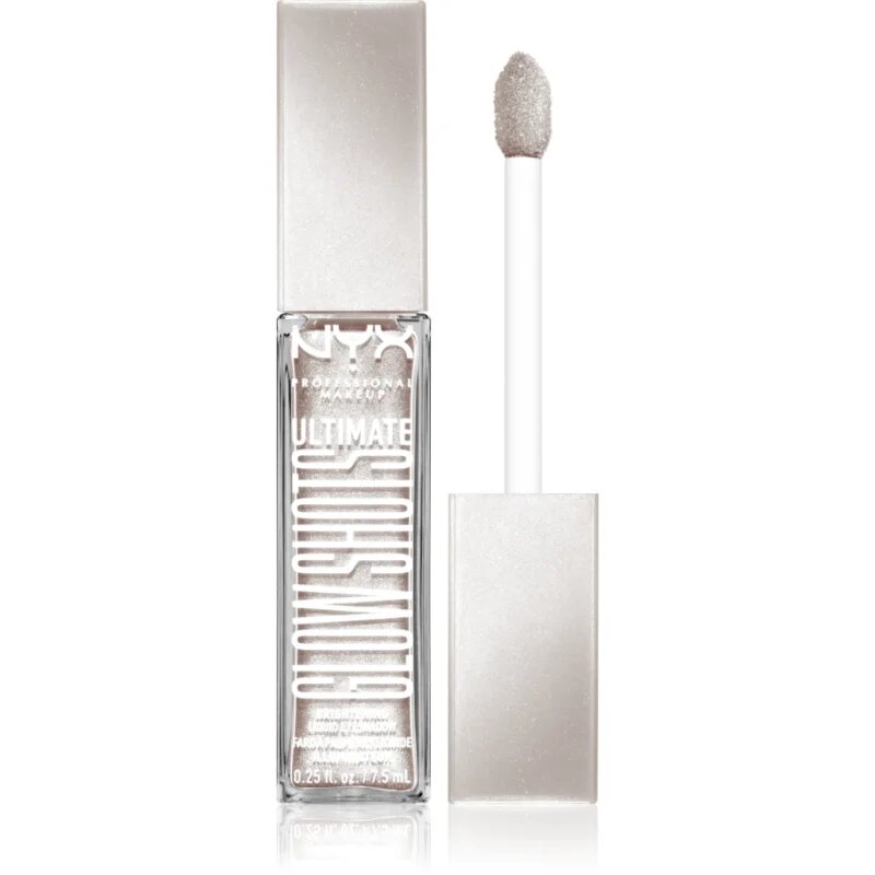 NYX Professional Makeup Ultimate Glow Shots farduri de ochi lichide cu sclipici culoare 03 Come Thru Coconut 7.5 ml