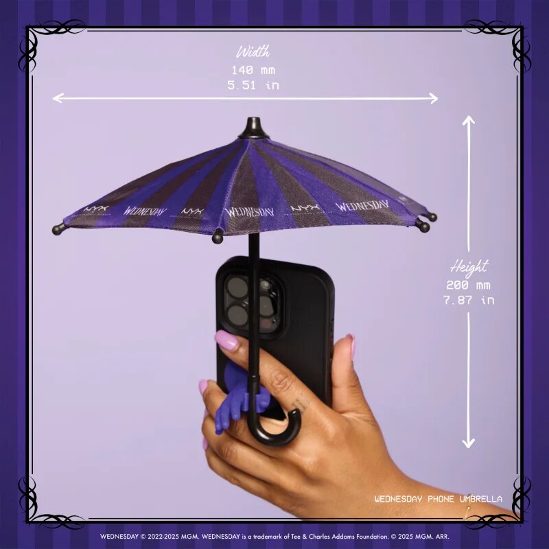 NYX Professional Makeup Wednesday Umbrella suport tip inel pentru telefon 1 buc