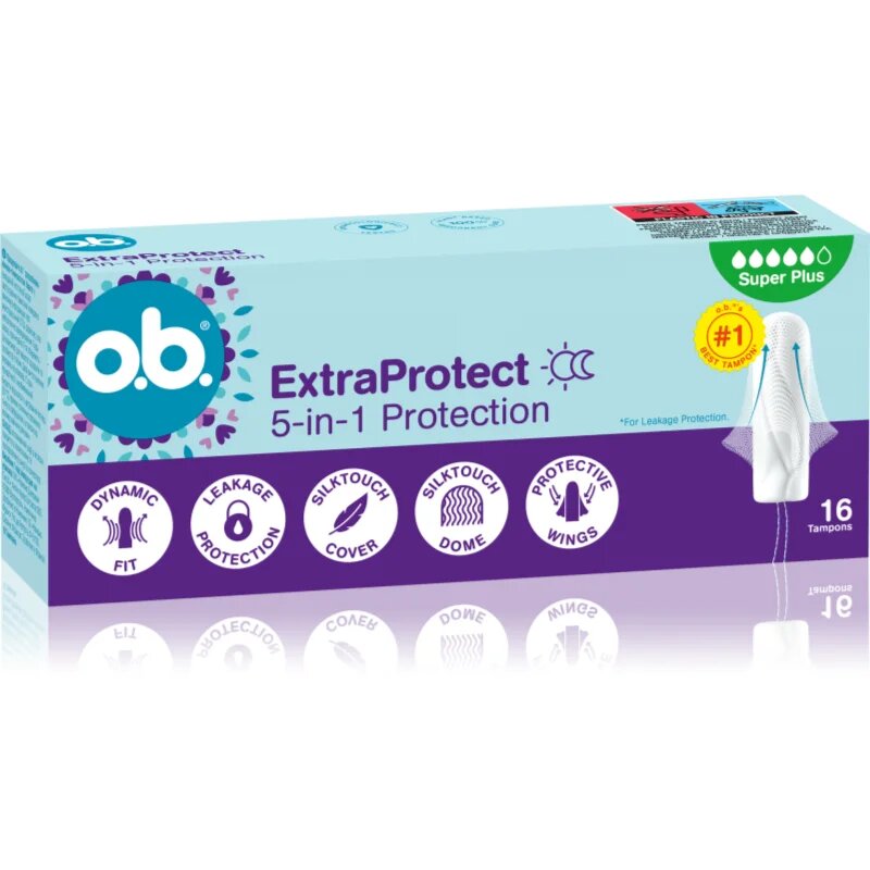 o.b. Extra Protect Super+ tampoane 16 buc