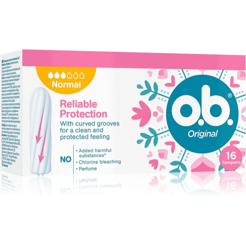 o.b. Normal tampoane 16 buc