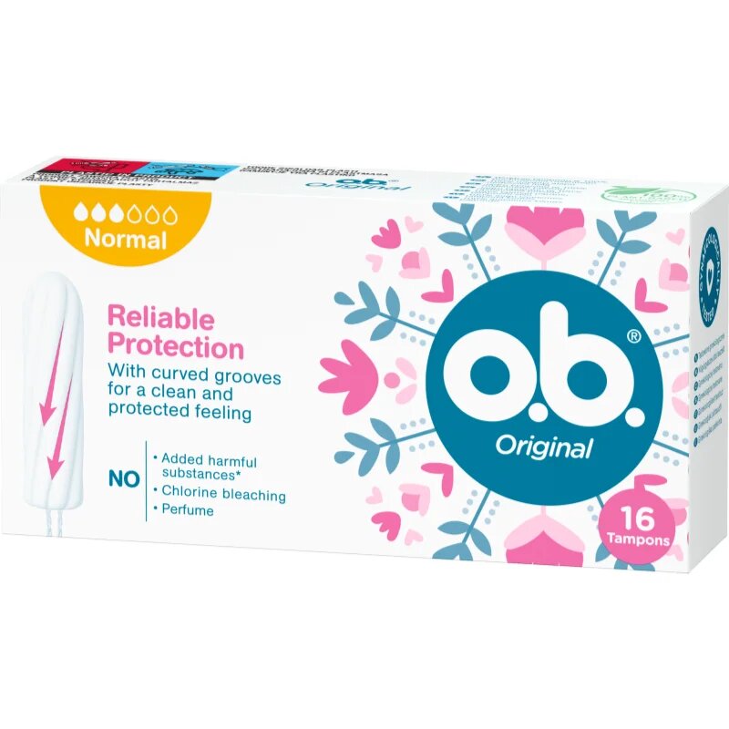 o.b. Normal tampoane 16 buc