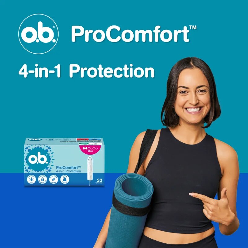 o.b. Pro Comfort Mini tampoane 32 buc
